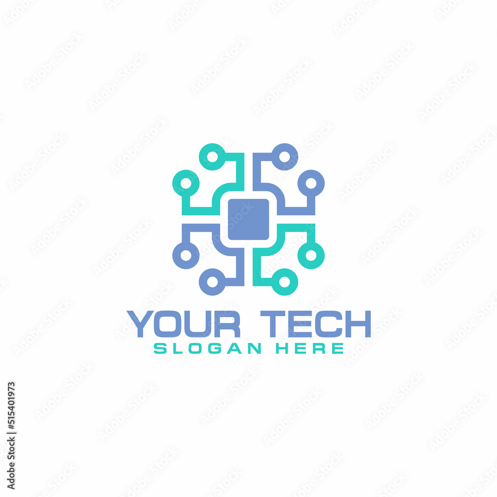 Technology Logo designs template, Connecting logo symbol template Technology Logo designs template, Connecting logo symbol template
