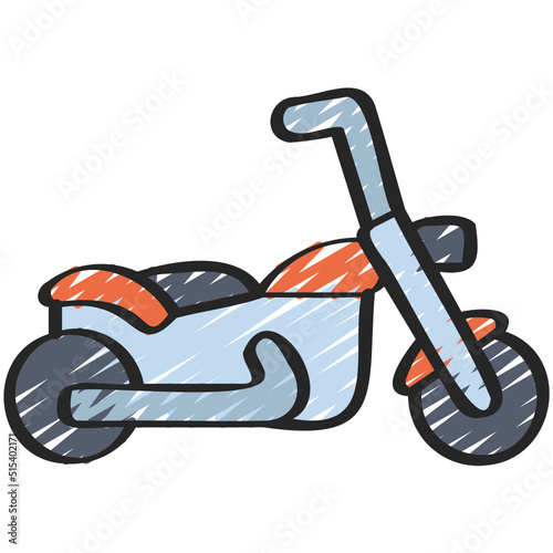 Harley Motorbike Icon