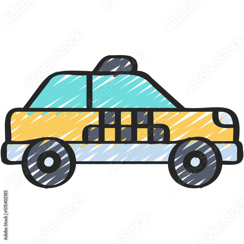 Taxi Car Icon