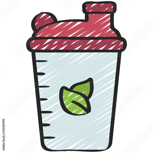 Vegan Protein Shake Icon