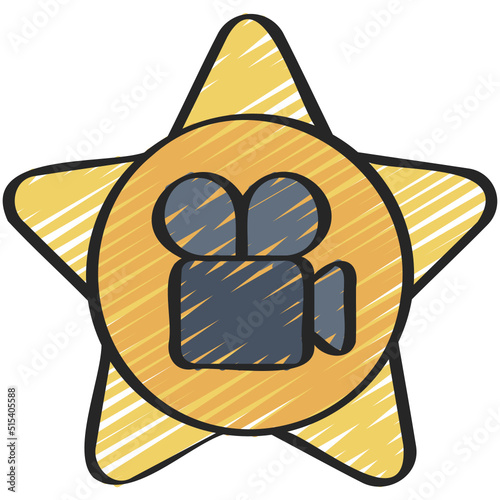 Movie Star Icon
