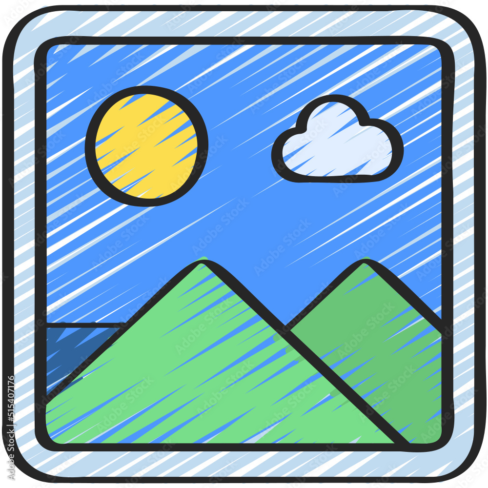 Fototapeta premium Picture Icon