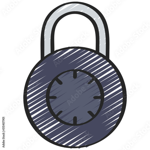 Dial Lock Icon