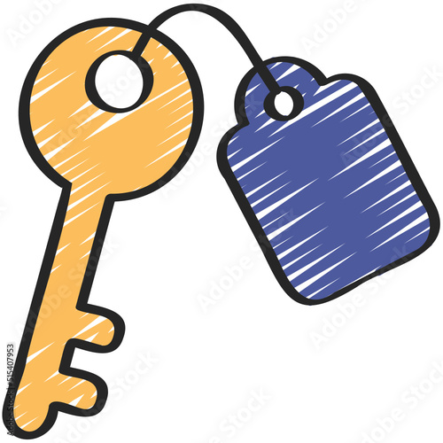 Keychain Key Icon