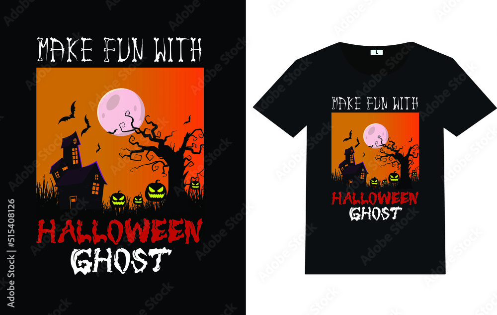 Make fun with Halloween ghost.