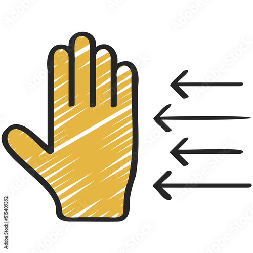 Move Hand Left Icon