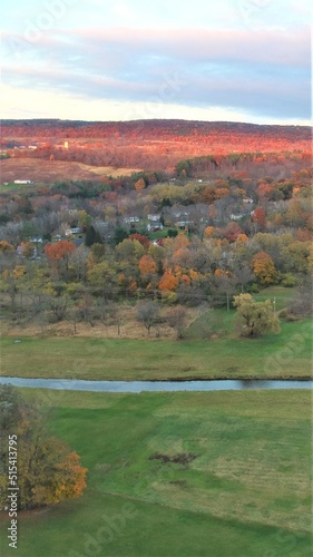 landscape with lake