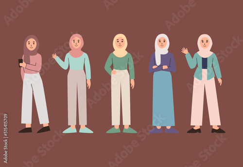Muslim Woman illustration