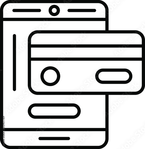 Electronic Payment Icon
