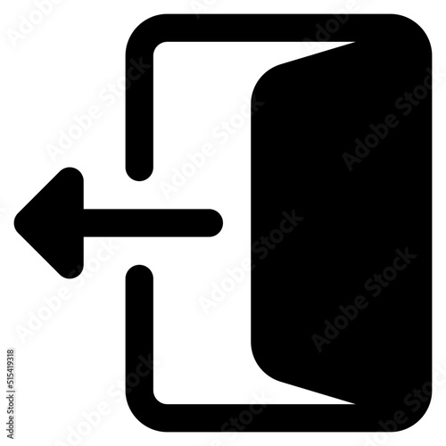 exit Icon Illustration