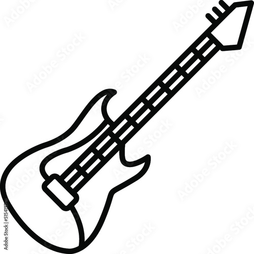 Electric Guitar Icon