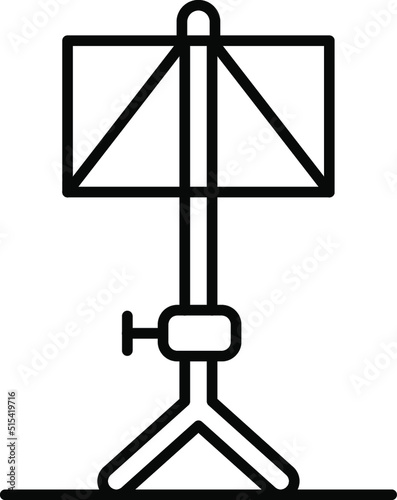 Music Stand Icon