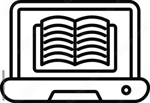 Online Library Icon
