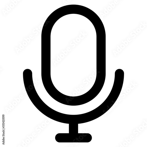 mic Icon Illustration