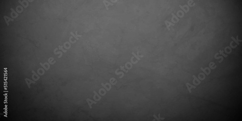 Fototapeta Naklejka Na Ścianę i Meble -  Black stone concrete grunge texture and backdrop background anthracite panorama. Panorama dark grey black slate background or texture.