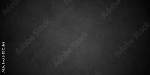 Dark Black stone concrete grunge texture and backdrop background anthracite panorama. Panorama dark grey black slate background or texture.