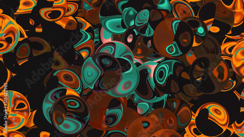 Bubble Playful Abstract Illustration Background Designs