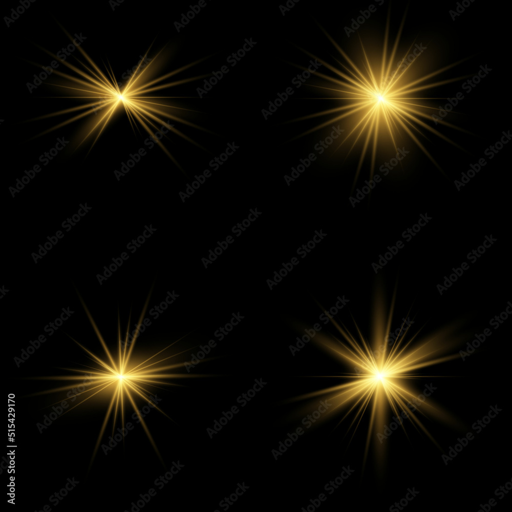 Yellow sun with rays and glow on transparent like background. Yellow sun with rays and glow on transparent like background.