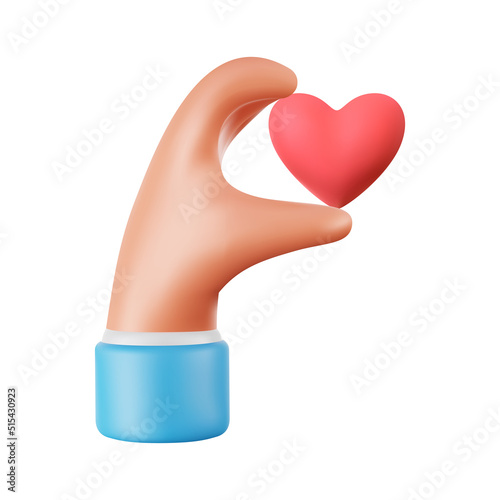 3d icons hand.