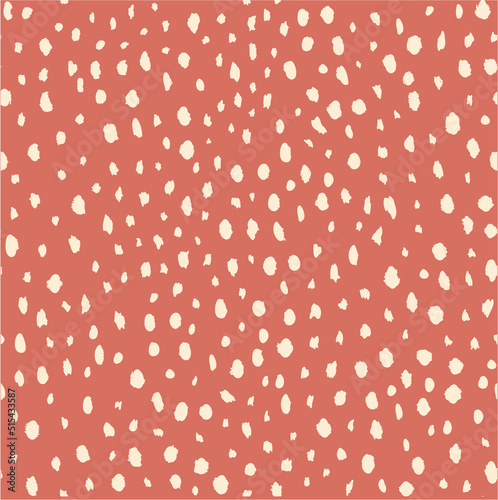 Seamless pattern vector with polka dot shapes . Trendy abstract designs for paper, wrapping, textile, wallpaper, cover, fabric, interior decor.