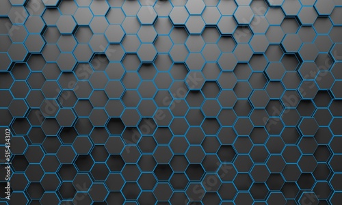 hexagon background very cool