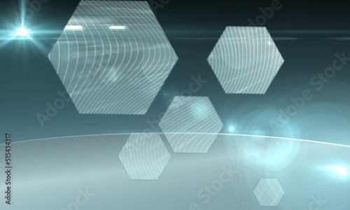 hexagon background very cool