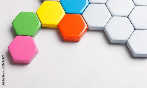 hexagon background very cool