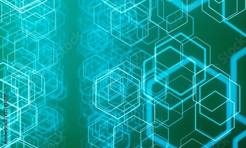 hexagon background very cool