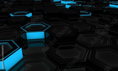 hexagon background very cool