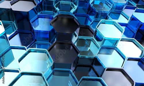 hexagon background very cool