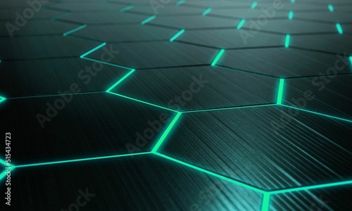 hexagon background very cool