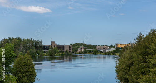 Trent University along the Ottonabee river Peterborough Ontario