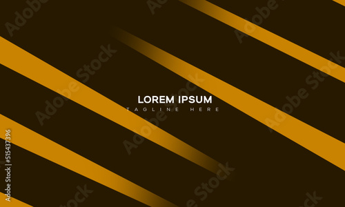 Abstract background with dark brown geometric graphic elements influenced by light, cutouts, stripes, stripes, loops for posters, flyers, digital boards and concept designs.