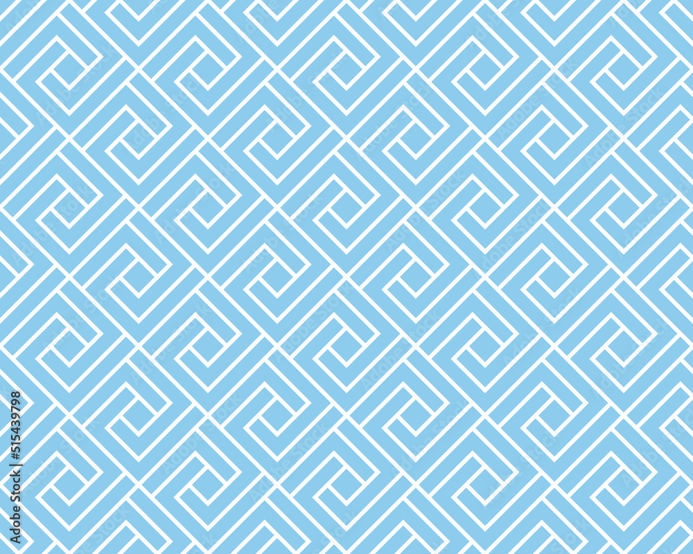 Abstract geometric pattern. A seamless vector background. White and blue ornament. Graphic modern pattern. Simple lattice graphic design Abstract geometric pattern. A seamless vector background. White and blue ornament. Graphic modern pattern. Simple lattice graphic design