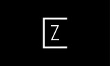 Letter CZ ZC Logo Alphabet Design Icon Vector Symbol 