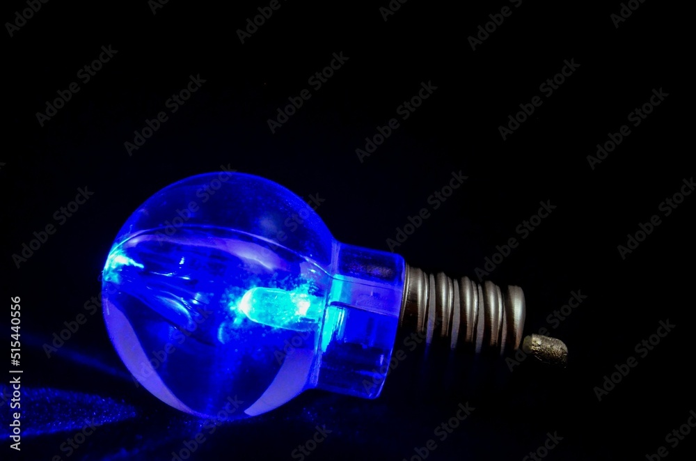 Obraz na plátně Light bulb , beautiful background digital image