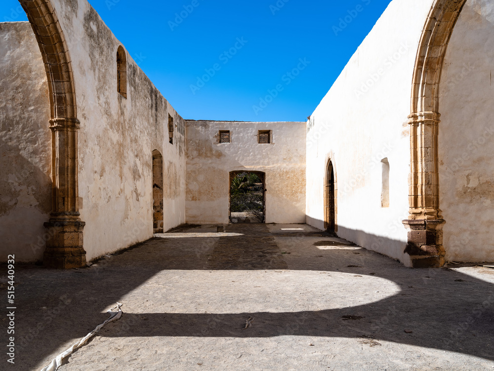 Historic Site in the Town of Betancuria of Fuerteventura, Spain