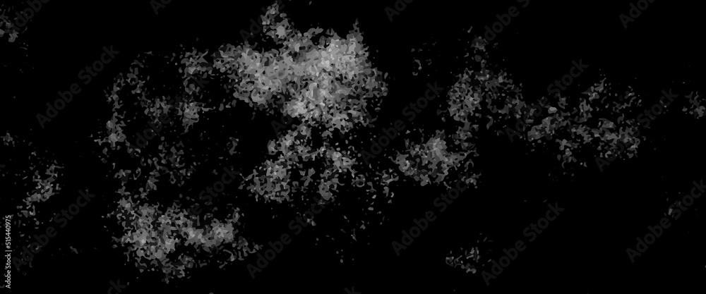 Abstract background with black wall surface, black stucco texture .Dark
