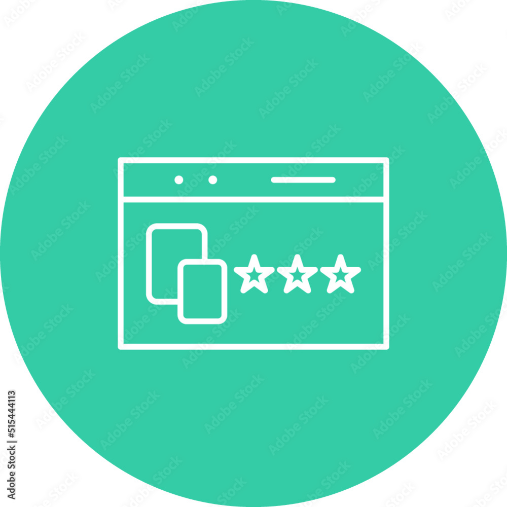 Unique Website Promotion Vector Icon Unique Website Promotion Vector Icon