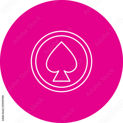 Unique Spade Vector Icon