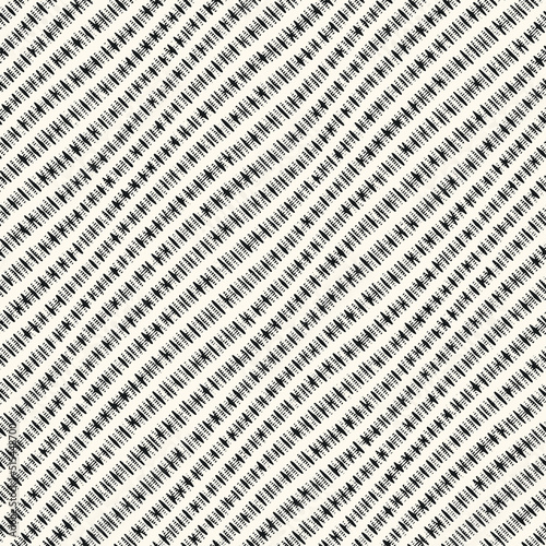 Monochrome Moiré Effect Textured Wavy Stripes Pattern