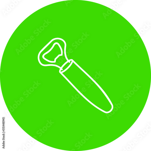 Unique Opener Vector Icon