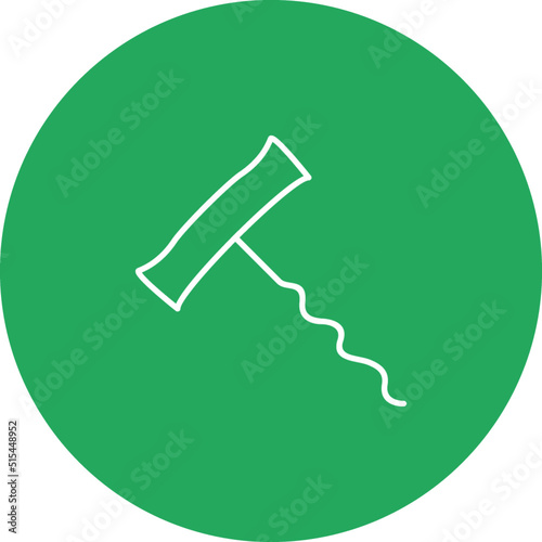 Unique Corkscrew Vector Icon