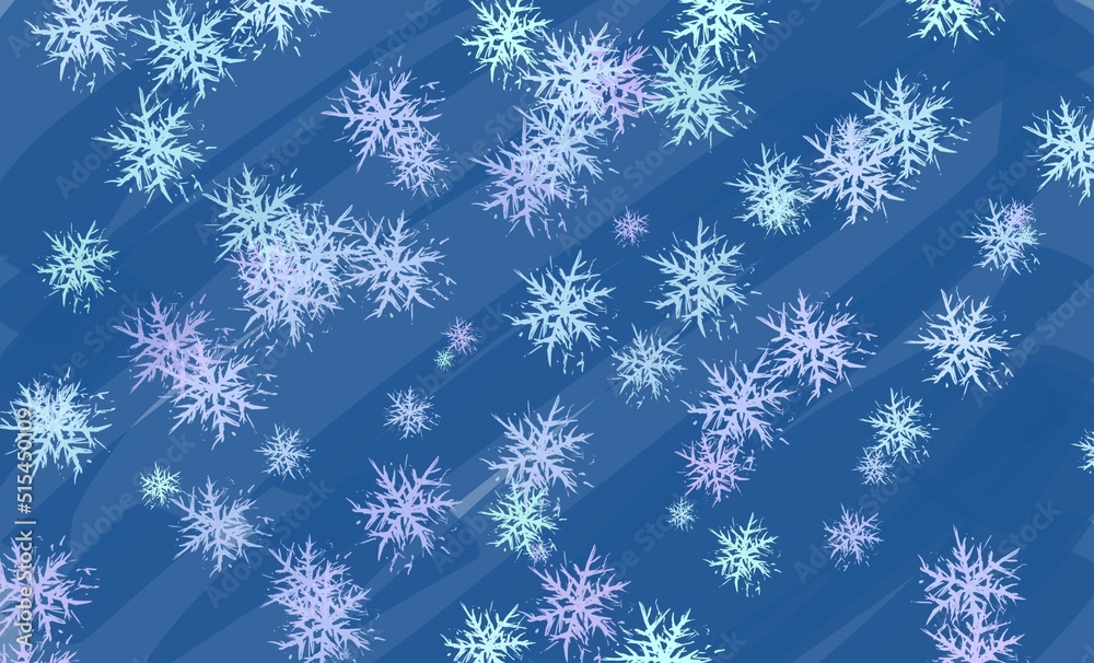 Abstract background. Texture. Falling snowflakes. Winter. Blue sky Abstract background. Texture. Falling snowflakes. Winter. Blue sky
