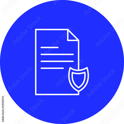 Private Document Vector Icon