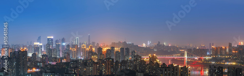 Night view city scenery Chongqing, China © onlyyouqj
