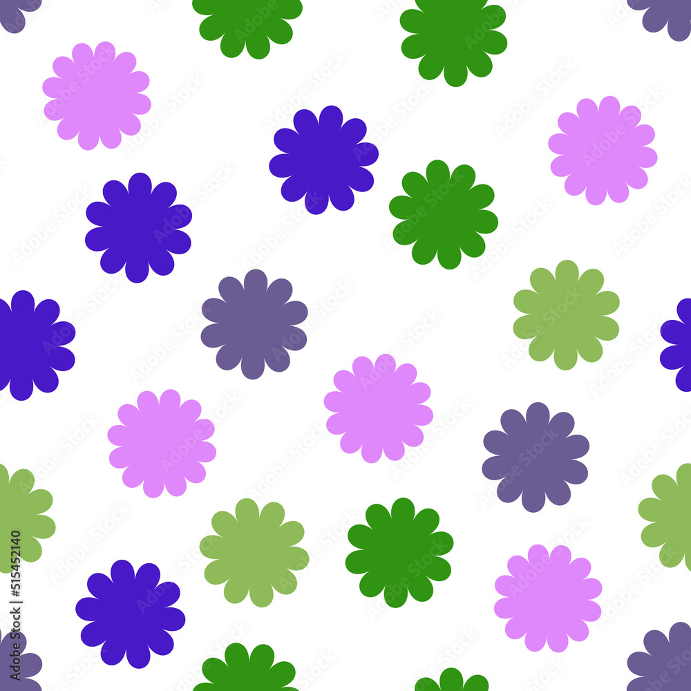 simple vector illustration abstract flowers pattern simple vector illustration abstract flowers pattern