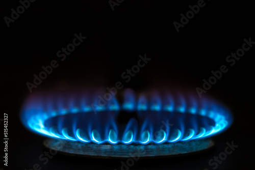 Gas - Gas stove burner in situation