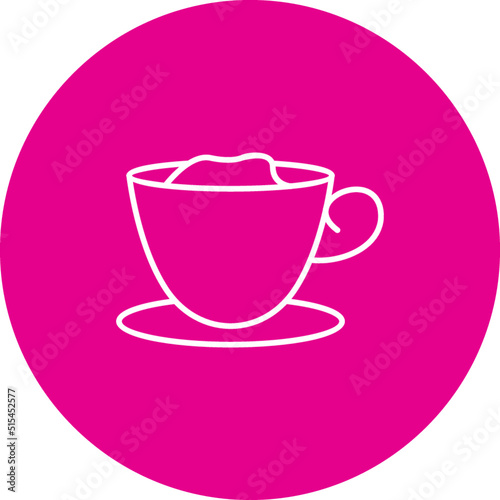 Creamy Coffee Vector Icon