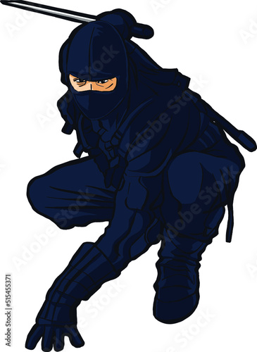 Ninja assasin stealth killing stance 